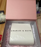 CHARLES&KEITH鳄鱼纹凯莉包手提斜挎婚包包女包生日礼物送女友CK2-50270880-1 BLUSH浅红色 S 实拍图