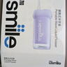 usmile笑容加冲牙器 洗牙器牙齿冲洗器 伸缩便携式冲牙器2支装 C10S晴山蓝&水韵紫 实拍图