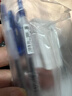 斑马牌（ZEBRA）十周年纪念版学霸中性笔 0.5mm子弹头按动中性笔 学生刷题签字笔 花朵刻度 JJM88 蓝色 3支装 实拍图