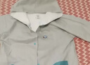 Kocotreekk树儿童沙滩巾防晒透气宝宝游泳浴巾男女孩衣服式带帽浴袍 鲨鱼S 实拍图