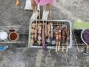 游牧御品五花肉串11支 烧烤食材 烤肉烤串 黑猪肉香脆不腻 五花肉片268g 实拍图