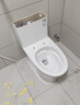 九牧（JOMOO）11173-2-1/41KD-3大力神普通马桶家用虹吸抗菌节水坐便器400坑距 实拍图