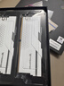 宏碁掠夺者（PREDATOR）48G(24G×2)套装 DDR5 6000频率 台式机内存条 Hermes冰刃系列 RGB灯条(C28) 白色 AI电脑配件 实拍图
