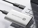 惠普（HP）1TB 移动固态硬盘P500（PSSD）USB3.2 ssd Type-C高速传输 超薄时尚 手机直连 银色 实拍图