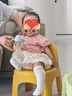 禧天龙家用加厚凳子椅子带靠背幼儿矮凳宝宝椅小板凳换鞋凳创意凳子 亮丽黄1只装【新款椅凳】 实拍图