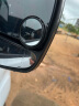 梅萨斯（MIXSAS）车载小圆镜 后视镜倒车辅助小圆镜 360角度按压可调玻璃防水防晒 黑色【一对】+备用胶 实拍图