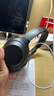 iKF T1 Max 主动降噪头戴式无线蓝牙耳机2026新款蓝牙6.0超长续航有线无线游戏低延迟电竞耳机雅典黑 实拍图