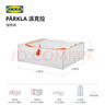宜家（IKEA）派克拉储物袋整理袋收纳洗衣袋衣物手提被子搬家换季便携家用鞋袋 55x49x19cm｜储物袋*2 实拍图