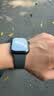 Apple/苹果 Watch S11 智能手表GPS款46毫米亮黑色铝金属表壳黑色运动型表带M/L MEVH4CH/B 实拍图