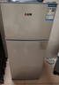 志高电冰箱双门家用节能冰箱出租屋冷藏冷冻环保迷你冰箱办公室公寓租房宿舍低噪电冰箱 【店铺爆款102L热销款】银色款一级能效 实拍图