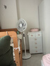 美的（Midea）【飓风节能】七叶柔风立式电风扇/家用轻音落地扇/台式小型风扇/大风力遥控定时摇头风扇 SAH35BSJ 实拍图