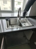 九牧优选日式厨房水槽304升级316不锈钢洗菜盆大单槽洗碗槽一体洗手池 80X46日式316集渣水槽-圆抽拉全配置 水槽套餐 实拍图