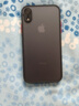 暴走 适用苹果xr手机壳 iPhone XR保护套 镜头全包防摔防指纹魔方硅胶直边撞色透明磨砂男女款 幻夜黑 实拍图