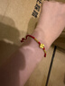 中国黄金（CHINA GOLD）四叶草红绳黄金手链女2026新款手绳生日礼物送女友老婆 实拍图