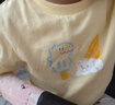 巴拉巴拉童装儿童短袖t恤男童女童2026新款夏装纯棉速干亲子装上衣 实拍图