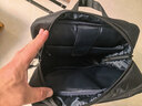 小米（MI）经典商务双肩包简约笔记本电脑背包男女学生书包黑色约18L 实拍图