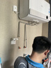 美的（Midea）【超导热水器DW9】4300W速热澎湃热水家用小尺寸无胆鲜活水电热水器扁桶国家补贴15% CD80-DW9 实拍图