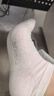 猫人6双【100%纯棉10A抑菌】女士袜子女夏季船袜女袜防臭白色短袜女 实拍图