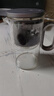 尚明（SAMADOYO）玻璃内胆飘逸杯泡茶壶茶水分离过滤冲茶具套装红茶家用办公沏茶壶 银色500ml 实拍图