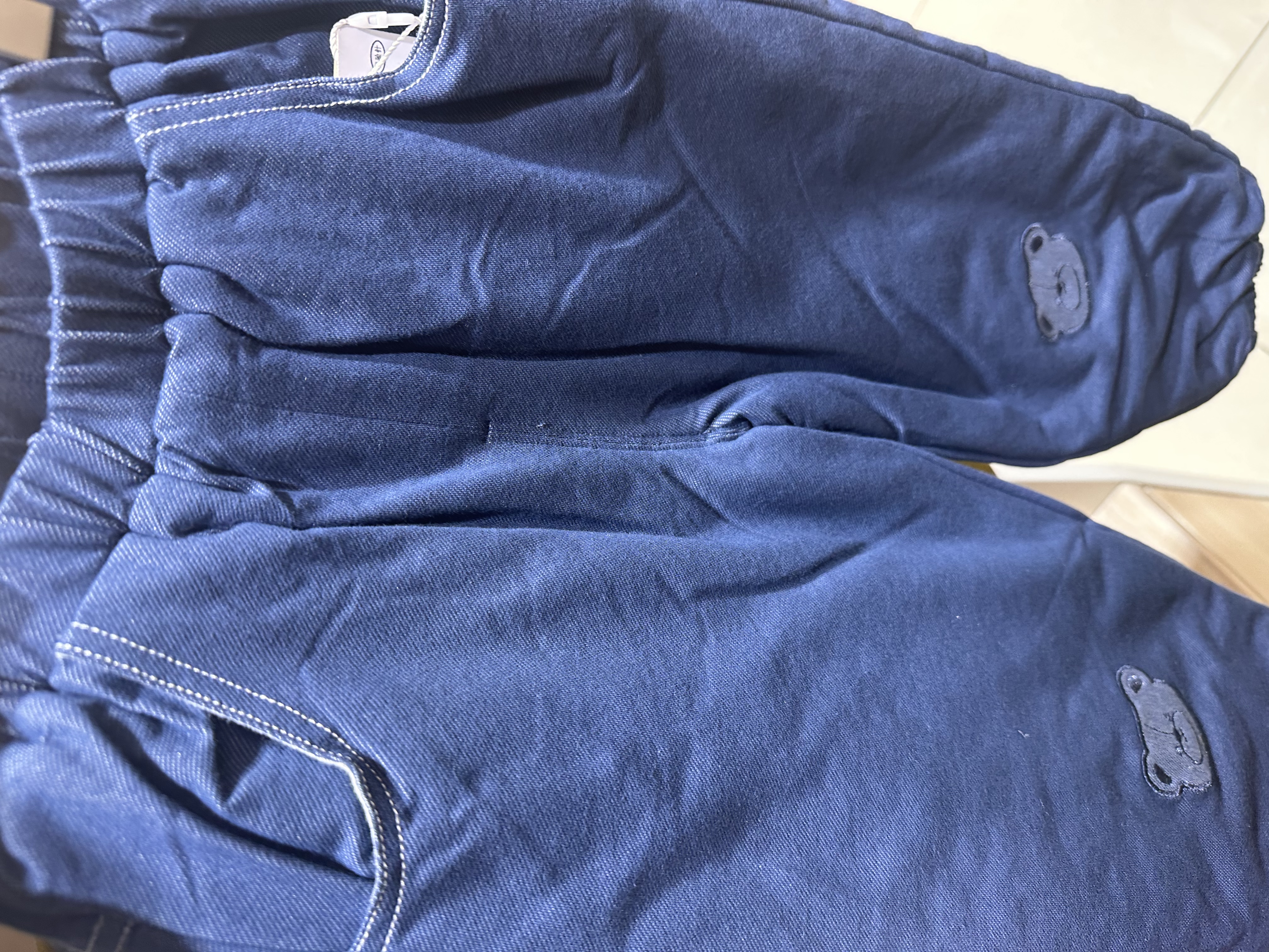 茶花（CHAHUA） 茶花透明收纳箱多规格整理箱大号带滑轮衣服玩具收藏箱 【55L*2】蓝色 58.5*45.4*34cm 实拍图