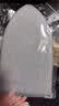 手持熨衣板 挂烫机 隔热熨斗垫板家用小型加厚耐高温手持烫衣板 尖头灰色 15*25cm 实拍图