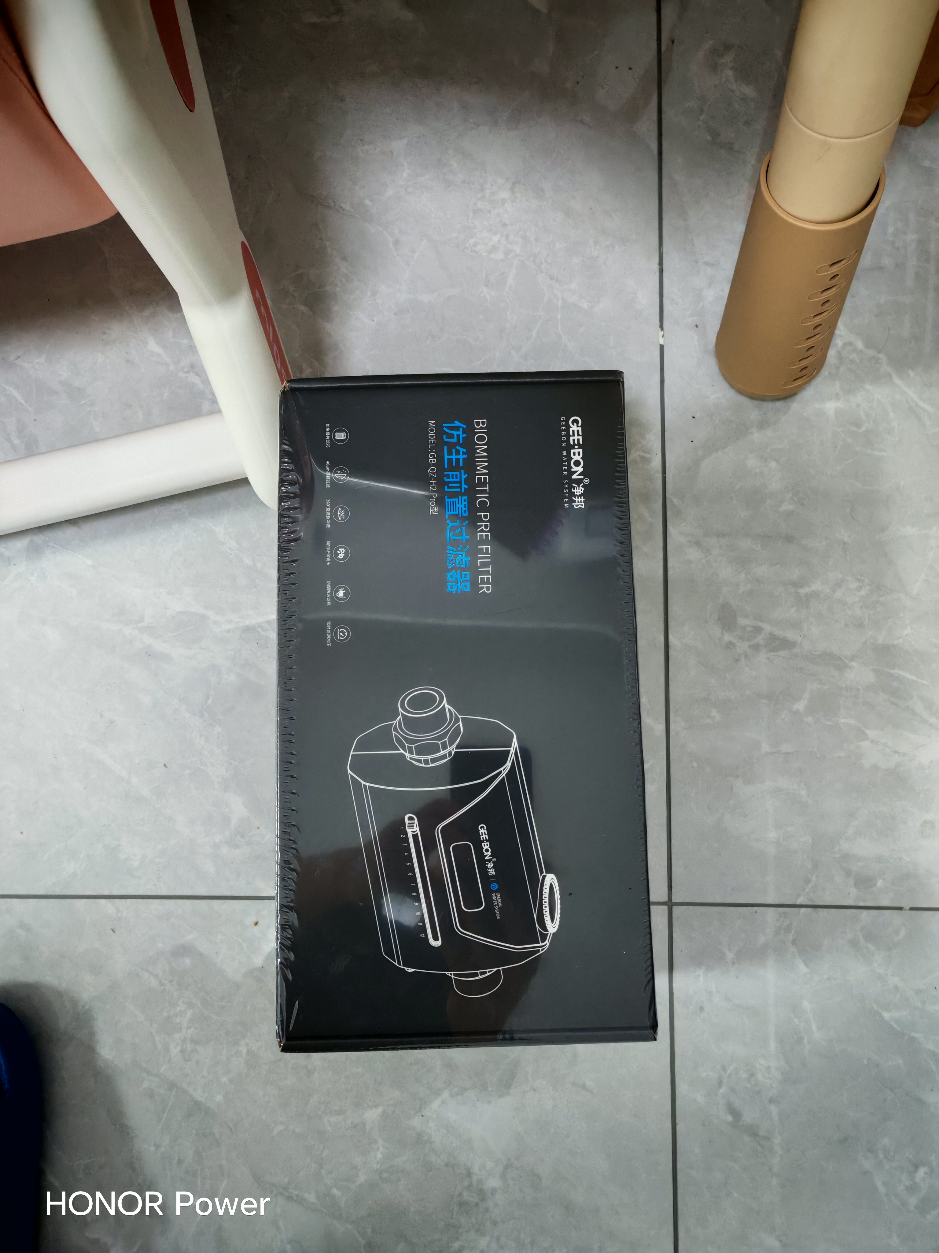 净邦全屋中央前置过滤器GB-QZ-H1万向安装净水器家用反冲洗滤水器 仿生叠网双滤 自来水过滤器  横竖万向安装型 实拍图