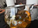 雅集 功夫茶具耐热分茶器侧把玻璃茶道杯360ml梅花款带茶隔过滤分茶器 实拍图