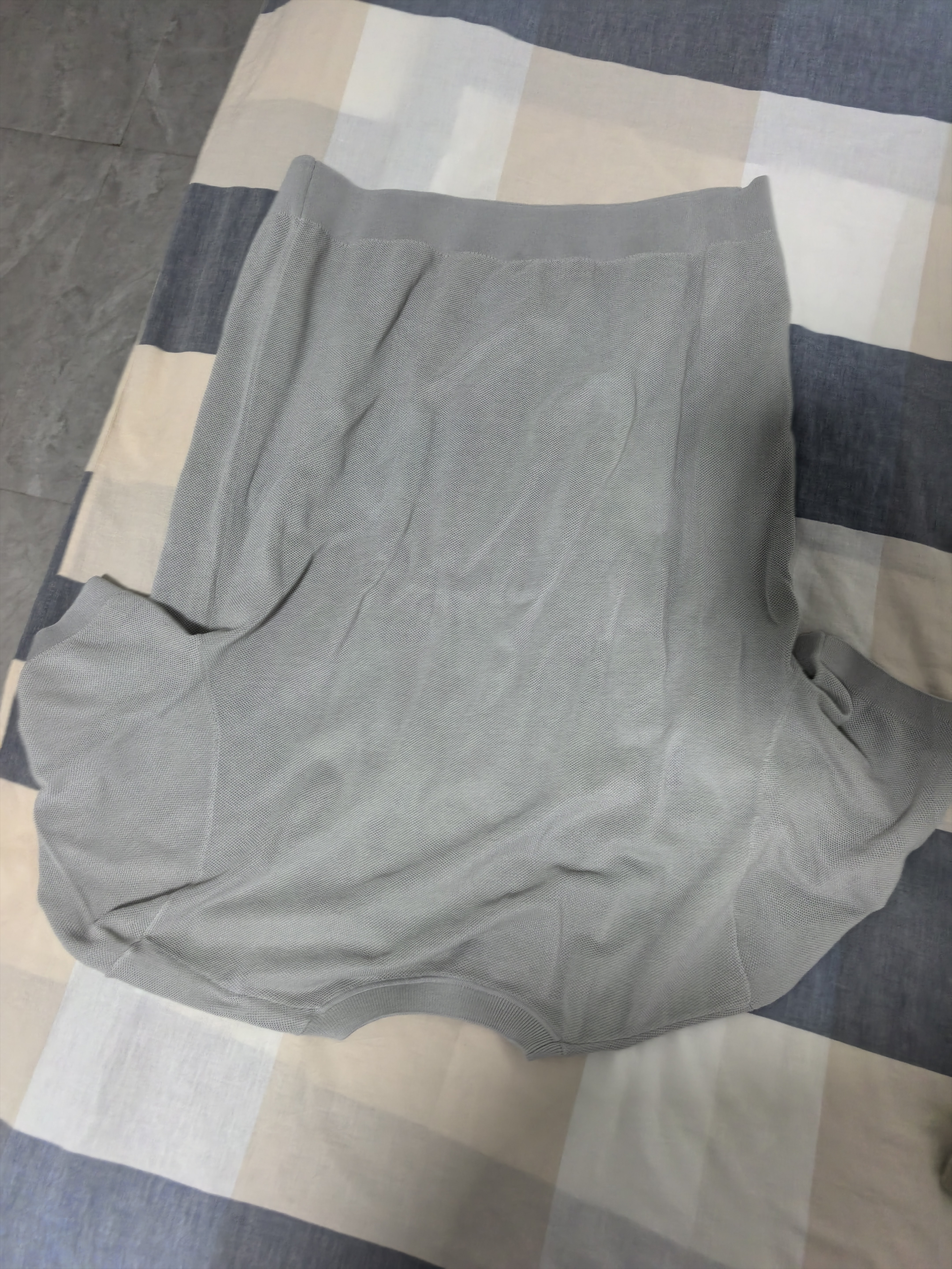 京东京造男士高端短袖t恤丝麻棉针织衫男桑蚕丝夏季新款七夕礼物冰紫XL 实拍图