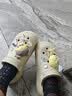 卡骆驰（CROCS）经典泡芙Clog男女一脚蹬懒人沙滩鞋 CR207521-2Y2 37 实拍图
