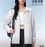 骆驼（CAMEL）小光阴 防晒衣男户外遮阳连帽清爽时尚休闲防晒服外套 2006A 实拍图