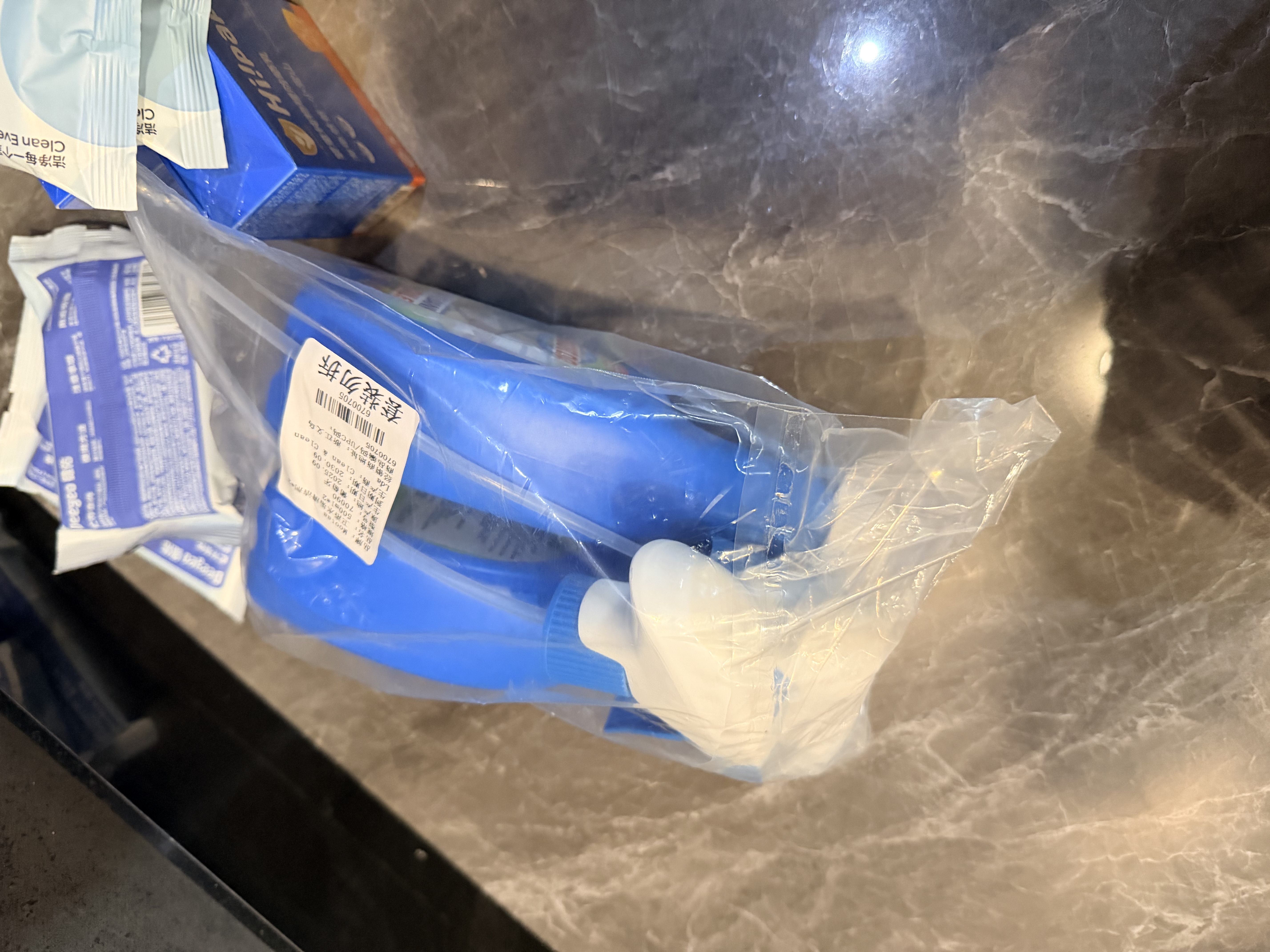 膜太（MOOTAA）欧洲进口浴室清洁剂500ml*2瓷砖玻璃浴缸水垢强力清洗剂 实拍图