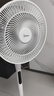 美的（Midea）【闪拆系列】一键闪电拆装直流变频家用语音电风扇一级能效静音落地扇大风力卧室立式电扇SDJ30BC 实拍图