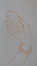 赠描金笔 一念敦煌 敦煌壁画线稿描摹本全三册 赠描金笔 又见敦煌线描本 成人静心解压涂色画本 飞天人物装饰纹样临摹画册 敦煌图案白描画本画画人物/装饰/纹样篇 一念敦煌 人物篇 +（金色描金笔一套） 实拍图