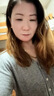 罗蒙（ROMON）女装V领短袖T恤 2026夏季冰丝短袖开衫女宽松大l码薄款亚针织上衣 灰色 2XL 135-150 实拍图