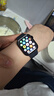 Apple/苹果 Watch S11 智能手表46毫米亮黑色铝金属表壳黑色运动型表带M/L 【蜂窝版】移动补贴 实拍图