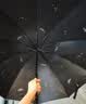 天堂伞 双人晴雨伞三折 太阳伞三折10骨加大双人超大加固 净空蓝 实拍图
