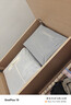 登比布艺收纳箱衣服棉被整理箱玩具衣物储物箱百纳箱 米色66L2只装 实拍图