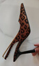 CHARLES&KEITH豹纹尖头气质包头凉鞋高跟鞋生日礼物送女友CK1-60280451 ANIMAL PRINT BROWN棕色/深棕色 39 （250） 实拍图