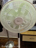 美的（Midea）【幸运草安睡1S】一级能效直流变频声控电风扇家用遥控卧室静音落地扇台式桌面抗菌大风力转页扇 实拍图