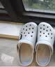 卡骆驰（CROCS）檀健次同款经典洞洞鞋轻便百搭女沙滩鞋包头拖鞋男鞋|10001 大气灰-1FT(含智必星) 35 （210mm) 实拍图