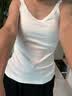 爱宝适哺乳背心吊带孕产妇免穿文胸产后喂奶衣哺乳内衣上衣M506 白色L 实拍图