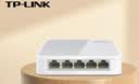 普联（TP-LINK） 5口百兆4口交换机 监控网络网线分线器 家用宿舍分流器 TL-SF1005+ 实拍图