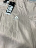 adidas情侣休闲纯棉上衣圆领正肩短袖T恤男女夏季阿迪达斯轻运动   粉色   S 实拍图