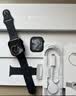 Apple/苹果 Watch S11 智能手表GPS+蜂窝款42毫米亮黑色铝金属表壳黑色运动型表带S/M MF924CH/B 实拍图