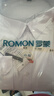 罗蒙（ROMON）纯色商务职业正装男士衬衫工装男装长袖衬衣男CS108 白色 6XL  实拍图