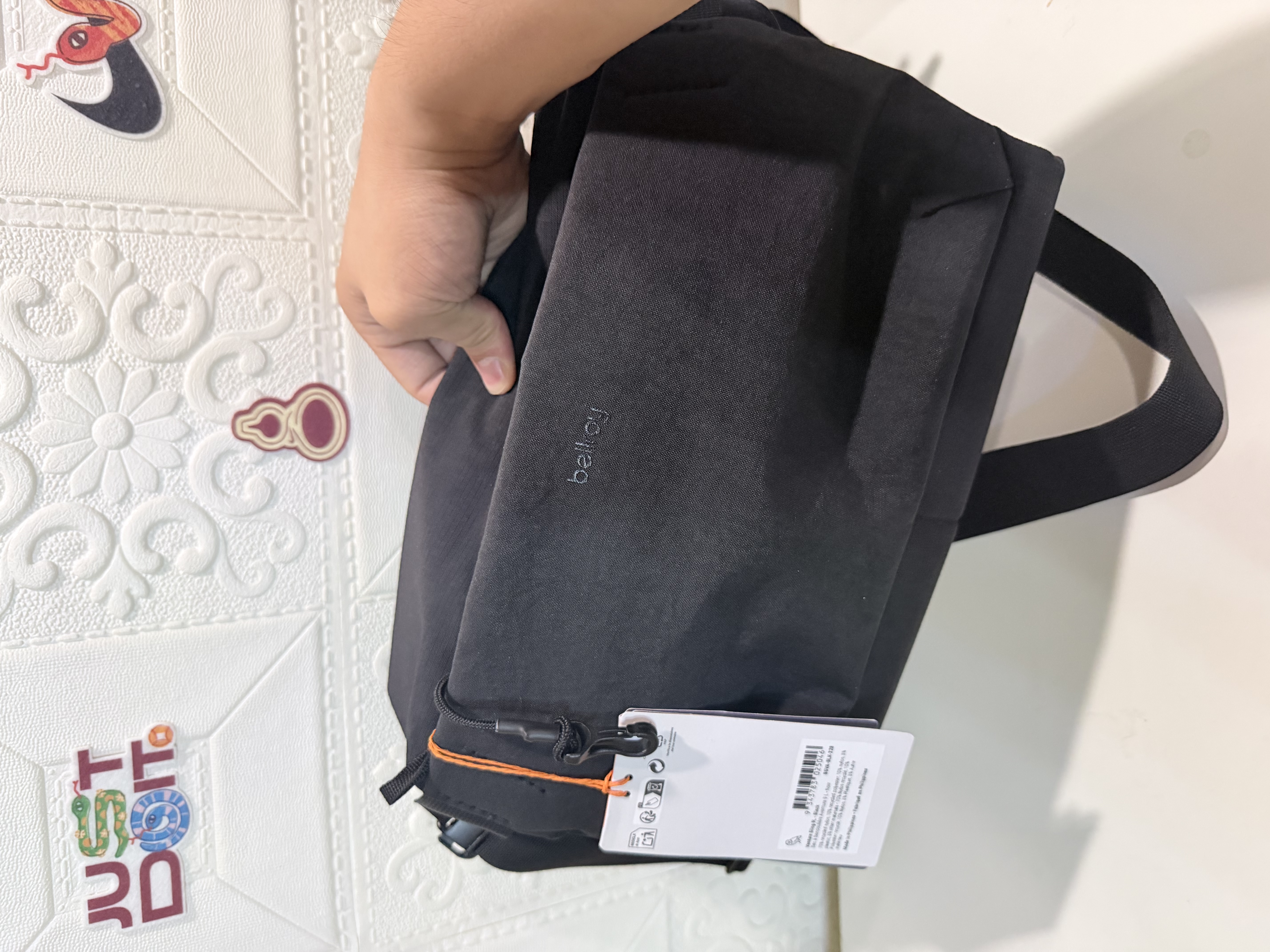 Bellroy澳洲 Venture Sling 9L 户外机能运动骑行胸包斜挎包腰包 墨黑色【热销】 实拍图