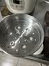小熊（Bear）电煮锅 小电锅 电火锅 电热锅蒸煮一体分体式微电脑2-3人家用316L不锈钢可保温2.5L配蒸笼 F25P1 实拍图