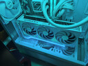 追风者（PHANTEKS）PCI-E 5.0/4.0可旋转显卡竖装支架延长线套装白色/7槽位ATX机箱/高强度插槽/5090 实拍图