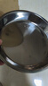 onlycook304不锈钢盘子 家用盘碟加厚烤盘鱼盘餐具 圆形餐盘菜盘茶盘-24 实拍图