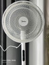 美的（Midea）【飓风节能】七叶柔风立式电风扇/家用轻音落地扇/台式小型风扇/大风力遥控定时摇头风扇 SAH35BSJ 实拍图